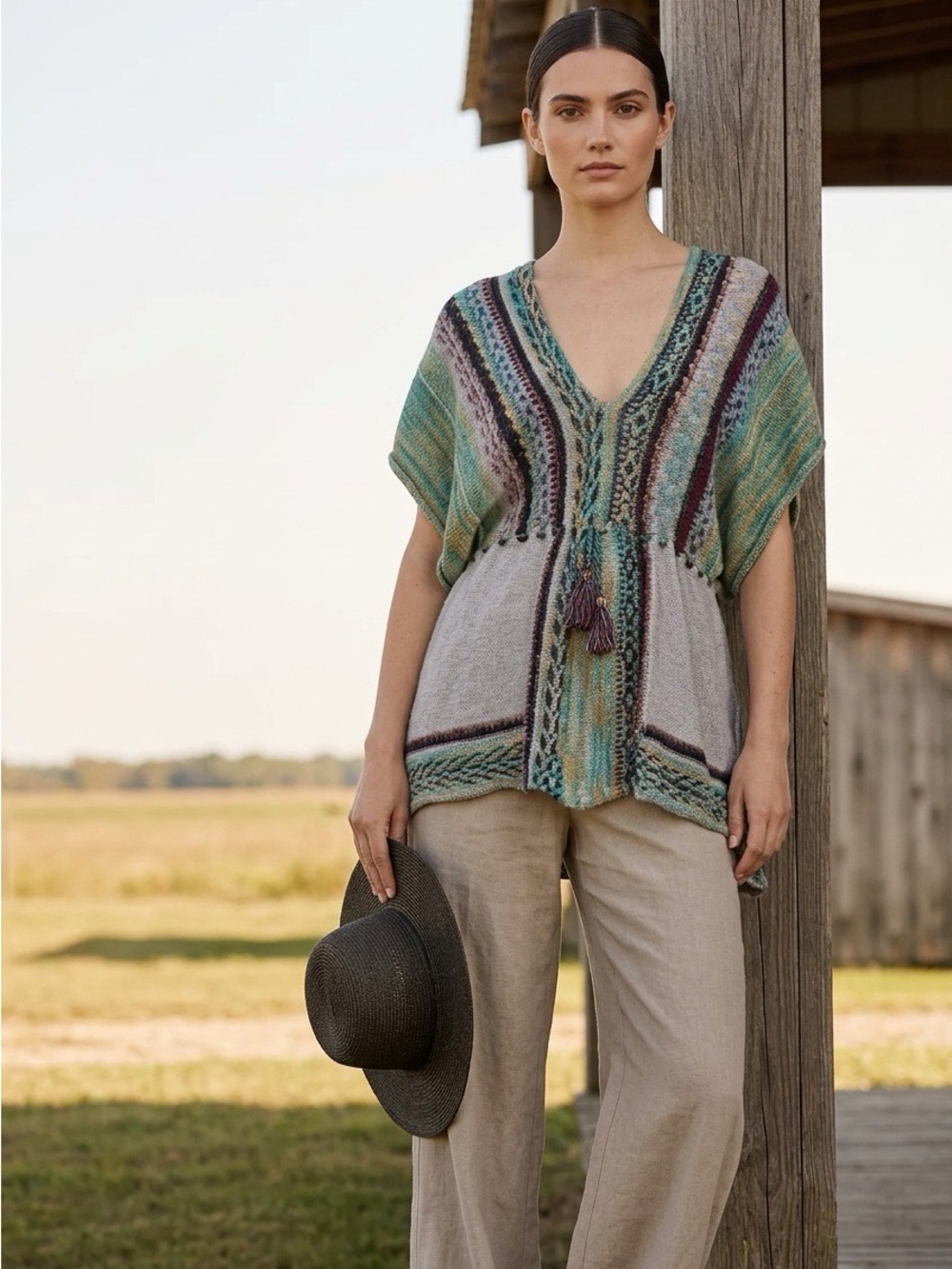 Free People Moonlit Path Pullover Multicolor Size Medium